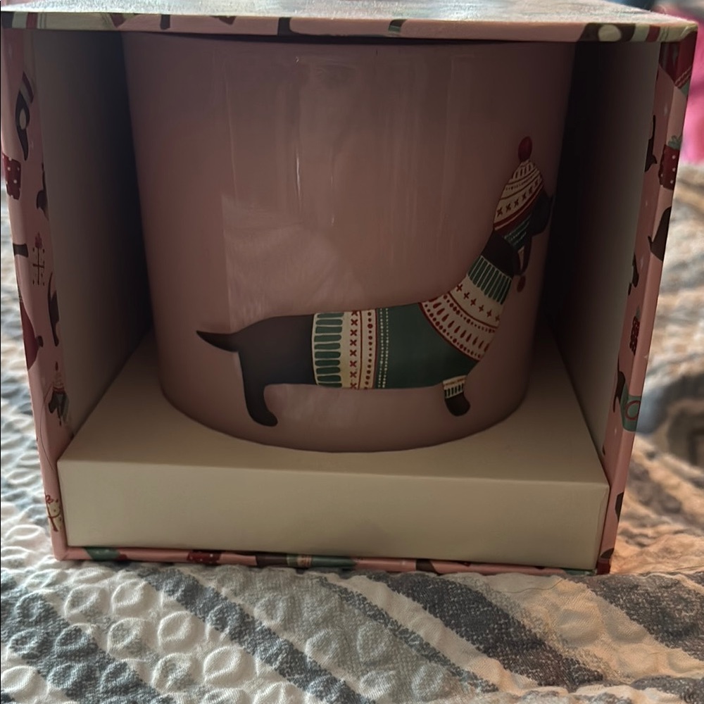 Martha Stewart Dachshund Happy Howlidays Candle